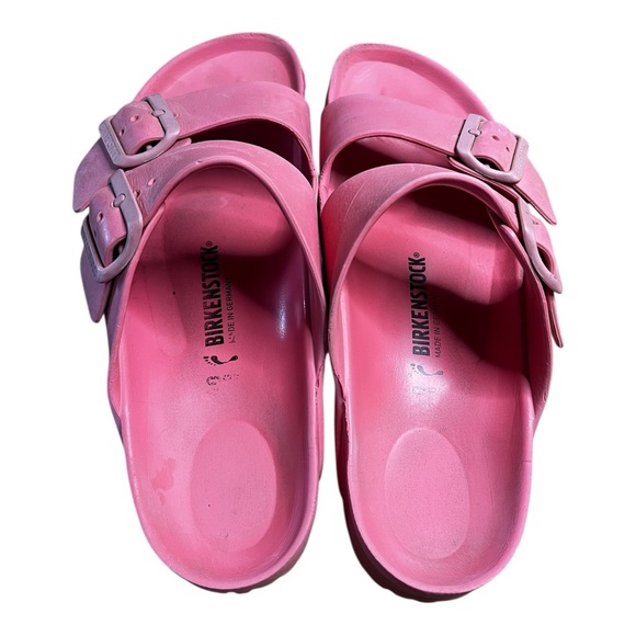 Birkenstock Arizona Essentials EVA Pink Candy Sz 40 9 9.5 Water Friendly Sandal - Picture 8 of 9